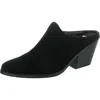 Blondo Nicole Womens Waterproof Suede Mules