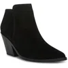 Blondo Noel Waterproof Pointed Toe Bootie In Black