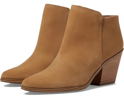 Blondo Noelle Women's Brown Suede Block Heel Waterproof Ankle Boots Jobb1789