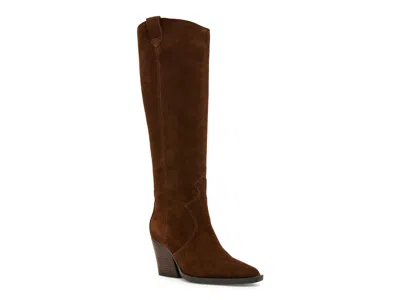 Blondo Opal Waterproof Western Boot In Brown