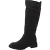 Blondo Paola Womens Padded Insole Man Made Knee-high Boots In Black