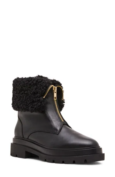 Blondo Parina Waterproof Leather Boot In Black Leather