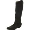 Blondo Phenix Womens Zipper Leather Knee-high Boots In Brown