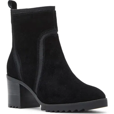 Blondo Raniah Waterproof Bootie In Black Suede