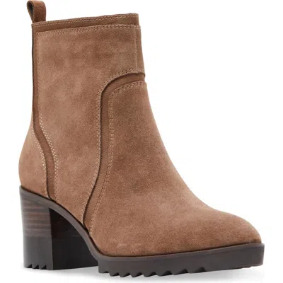 Blondo Raniah Waterproof Bootie In Taupe Suede