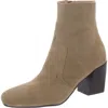 Blondo Sadie Womens Suede Waterproof Ankle Boots In Multi