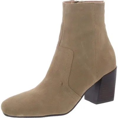Blondo Sadie Womens Suede Waterproof Ankle Boots In Multi