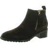 Blondo Samara Womens Suede Square Toe Ankle Boots In Multi