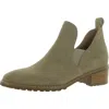Blondo Sandra Womens Comfort Insole Ankle Boots In Beige