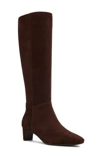 Blondo Sherley Waterproof Knee High Boot In Java Suede