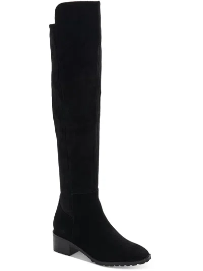 Blondo Sierra Womens Faux Suede Tall Knee-high Boots In Brown