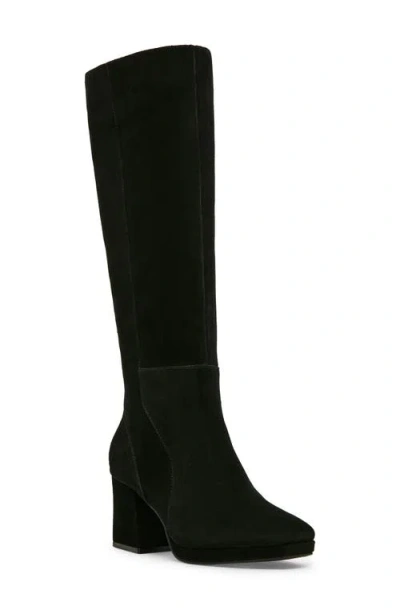 Blondo Sofie Waterproof Knee High Platform Boot In Black