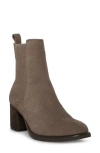 Blondo Sonali Waterproof Bootie In Dark Taupe Suede