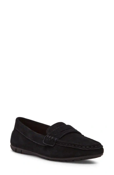 Blondo Shellby Waterproof Driving Loafer In Black Sued