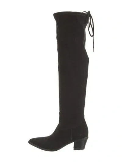 Pre-owned Blondo Suede Boots In Black
