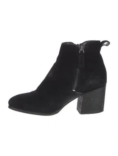 Pre-owned Blondo Suede Boots In Black