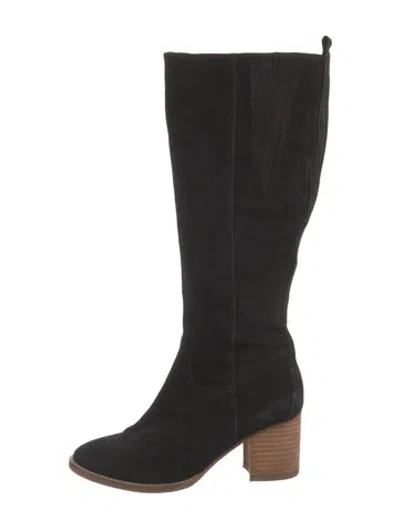 Pre-owned Blondo Suede Boots In Black