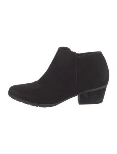 Pre-owned Blondo Suede Boots In Black