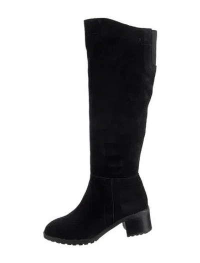 Pre-owned Blondo Suede Boots In Black
