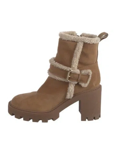 Pre-owned Blondo Suede Boots In Brown