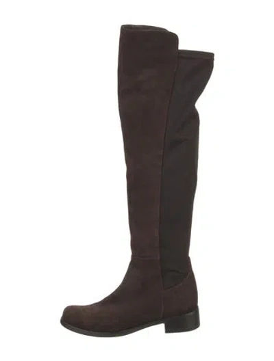 Pre-owned Blondo Suede Boots In Brown