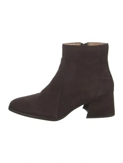 Pre-owned Blondo Suede Boots In Brown