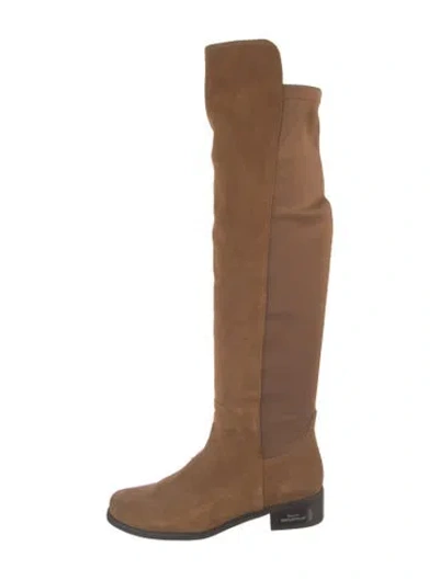 Pre-owned Blondo Suede Boots In Brown/neutrals