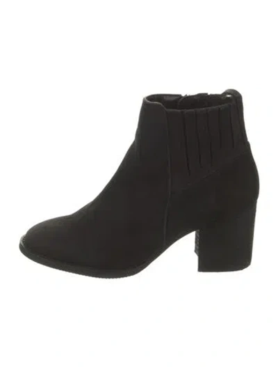 Pre-owned Blondo Suede Chelsea Boots In Black