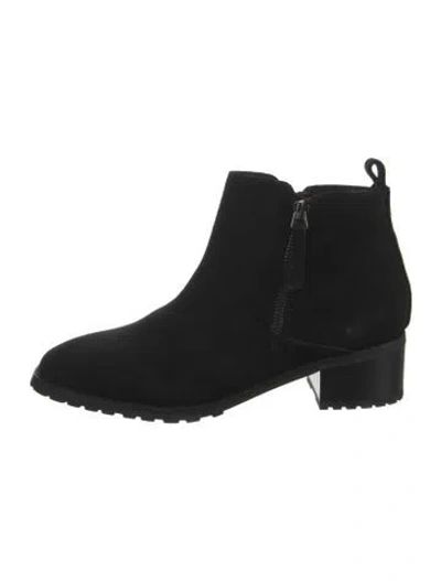 Pre-owned Blondo Suede Chelsea Boots In Black