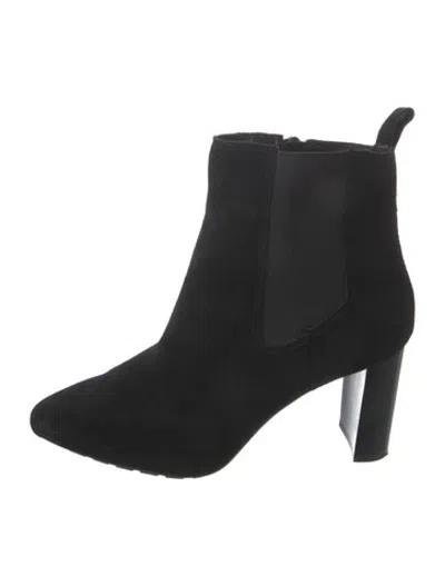 Pre-owned Blondo Suede Chelsea Boots In Black