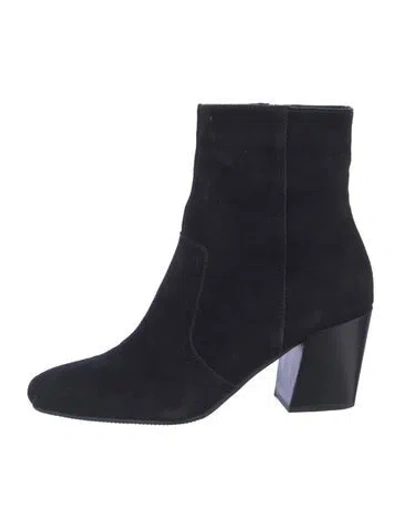 Pre-owned Blondo Suede Sock Boots In Black