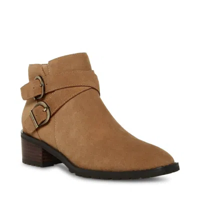 Blondo Sway Bootie In Tan In Tan Suede