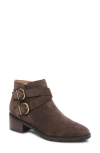 Blondo Sway Waterproof Bootie In Chocolate Suede