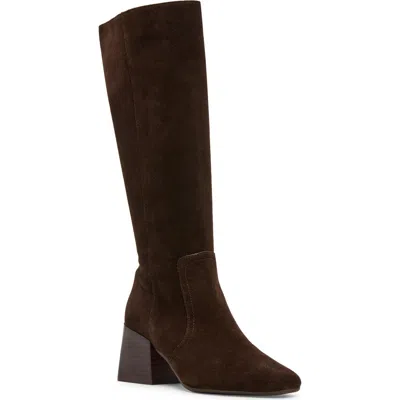 Blondo Trespass Waterproof Knee High Boot In Brown