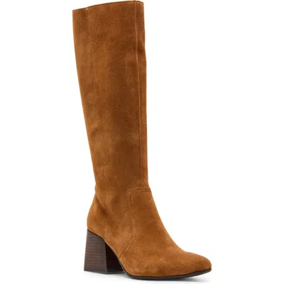Blondo Trespass Waterproof Knee High Boot In Brown