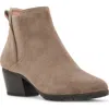 Blondo Verena Side Zip Bootie In Dark Taupe