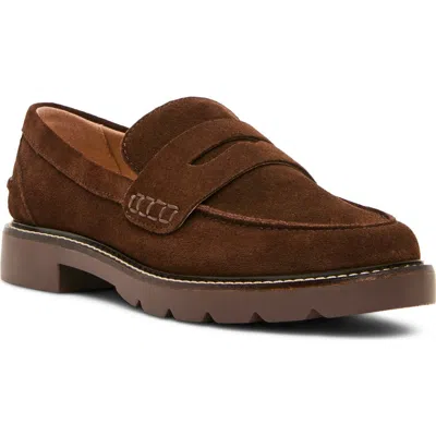 Blondo Waterproof Penny Loafer In Brown