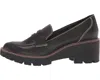 Blondo Women's Dulce Loafers In Black Leather / Calf Leather In Multi