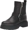 Blondo Women's Gatwick Fashion Boot In Black Leather In Black