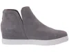 Blondo Women's Genna Sneakers In Grey Suede In Multi