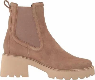 Blondo Women's Hawk H20 Ankle Boot In Mushroom Suede H20 In Brown