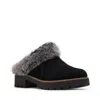Blondo Women's Karoline Water Resistant Mule In Black Suede