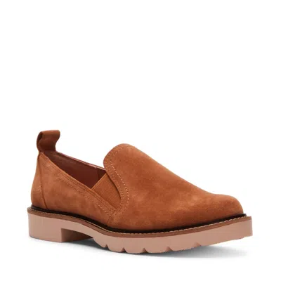 Blondo Women's Phoebe Waterproof Slip On Shoes In Tan Suede