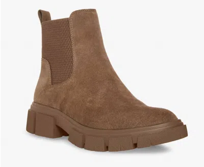Blondo Women's Posey Waterproof Bootie In Dark Taupe In Brown