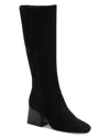 Blondo Tatiana Waterproof Knee High Boot In Black Suede