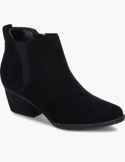 Blondo Victory Waterproof Bootie In Black Suede