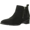 Blondo Womens Suede Zipper Booties In Multi