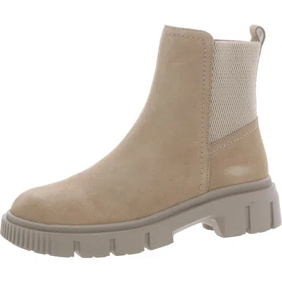 Blondo Womens Zipper Leather Chelsea Boots In Multi