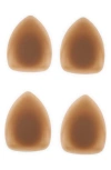 Bloo Dynamic Duo 2-pack Triangle Nipple Covers In Brown
