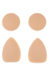 Bloo Perfect Pair Assorted 2-pack Round & Triangle Nipple Covers In Neutral